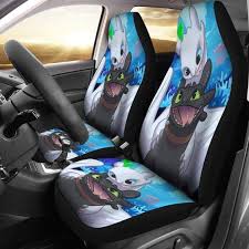 Toothless And The Light Fury Car Seat Covers How Train Your Dragon Car Seats Toothless