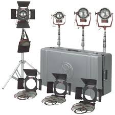 Mole Richardson Tweenie Ii 4 Light Combo Kit 120 240v 5826