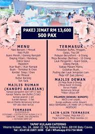 Dewan•katering•bridal•pakej perkahwinan pakej serendah rm19.90 ‼ Pakej Katering Perkahwinan Untuk 500 Pax