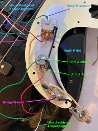 Wiring Anomalies Dimarzio Model P And Ultra Jazz The Gear Page