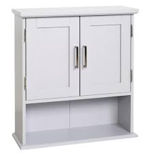 Welcome to bathroom wall cabinets. Glacier Bay Shaker Style 23 In W Wall Cabinet With Open Shelf In Dove Gray 5318gyhd The Home Depot