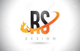 You must give us credit to use this free logo. Rs R S Letter Logo Design With Fire Flames And Orange Swoosh Royalty Free Cliparts Vectors And Stock Illustration Image 78783733