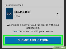 your resume to linkedin on android