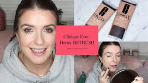 Clinique / even better makeup 04 cream chamois 1.0. Clinique Even Better Refresh Foundation Review Swatches Youtube