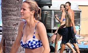 Okay, so maybe brooklyn decker isn't super smoldering all the time but doesn't that make you love her even more? Brooklyn Decker Shows Off Her Curves In Bikini At Water Park With Husband Andy Roddick Daily Mail Online