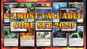 There was around 20 cards that i won't use but overall well worth it. Core Set 2020 Price Guide Mtg Cards Youtube