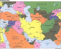 Maps Of Iran And The Region Asia Map Iraq Map Political Map