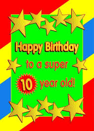 The queen is 10 year old 10th birthday daughter card. Birthday Cards For 10 Year Old Grandson Greeting Cards Near Me