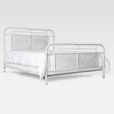 Maybe you would like to learn more about one of these? Furniture Of America Trinket Metal Queen Bed In Distressed White Idf 7502wh Q