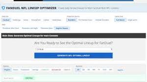 Generate winning lineups for fanduel and draftkings. Rotowire Nfl Lineup Optimizer Tutorial Helps With Draftkings Fanduel Yahoo And More Youtube