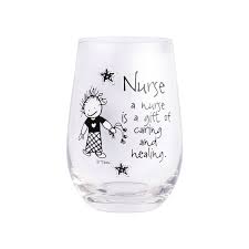 Stainless steel with matte finish. Children Of Inner Light Nurse Wine Glass Marco S Emporium