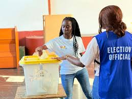 Polls are open, voting is in progress across all 120 constituencies and 59 local authorities. Get involved, PUT YOUR VOICE IN THE BOX #YourVoteIsYourPower #namibiavotes2025