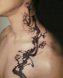 Dean S Tattoo Korean R B Singer Neck Tattoo Dean Tattoo Tattoos