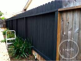Perfect finish · vibrant color · high quality · limitless options Pin By Carmen Fernandez On Projects Backyard Fences Painted Wood Fence Backyard