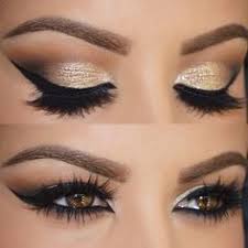 Https Www Pinterest Com Myfashionintere Gold Eye Makeup Eye Makeup Gold Smokey Eye