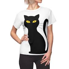 Big Black Cat Yellow Eyes Pin On Etsy