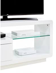 Meuble tv blanc et noir laqué but. Meuble Tv Samson 2 Blanc Laque Meuble Tv But