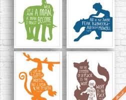 Jungle Book Quote Jungle Book Nursery Jungle Book Quotes Jungle Book Birthday