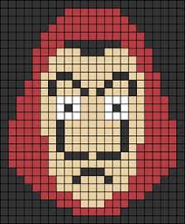 Patterns Braceletbook Easy Pixel Art Anime Pixel Art Pixel Art Grid