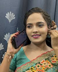 Sawan special Shakuntala look The perfection beauty salon ✨  @makeup_by_nigarfatima @kirti189724