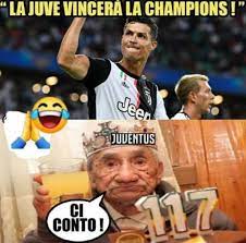 En infériorité numérique, porto subissait logiquement les vagues adverses, mais parvenait à résister a l'image d'un ronaldo assez discret, la juve manquait cruellement d'inspiration à l'approche de la. Champions League Juventus Lione I Migliori Meme Foto Sportmediaset