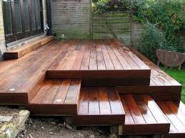 Ready To Build A Deck For Your Backyard Visit Your Local Mccoy S Building Supply For Lumber Stains Deck Screws And More Decks Backyard Backyard Deck Steps
