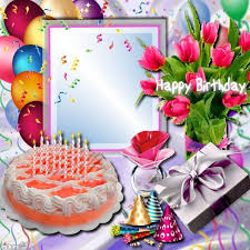 Photo Editing Personal Photo Birthday Cake With Photo Frame Imikimi Happy Birthday Photo Frames Birthday Photo Frame Happy Birthday Frame Happy Birthday Photos