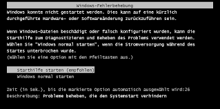 Hier sehen sie uhrzeit und datum. Windows Startet Nicht Ursachen Und Losungen