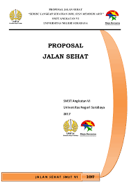 Yang nantinya untuk pengundian hadiah. 1000 Gambar Cover Proposal Jalan Sehat Terbaik Infobaru