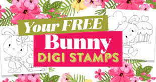 See more ideas about digi stamps free, digi stamps, cardmaking. Your Two Free Bunny Digi Stamps Free Card Making Downloads Card Making Digital Craft Crafts Beautiful Magazine