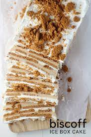 Biscoff Icebox Cake Recipe Icebox Cake Icebox Cake Recipes Baking