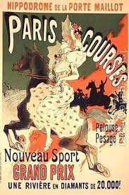 Reproduction Of A Poster Advertising Paris Courses At The Hippodrome De La 1st Art Gallery Poster Art Paris Canvas Paris Poster