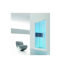 Cabina doccia multifunzione serie iride sinistra con sauna e idromassaggio 110x70 con la cabina doccia multifunzione idromassaggio con sauna/bagno turco trasformi il tuo bagno nella tua spa personale! Cabina Box Doccia Multifunzione Idromassaggio Hafro Geromin
