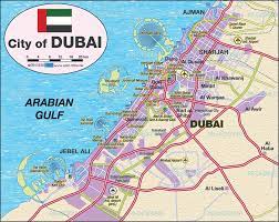 View dubai's streets, famous destinations as well satellite views of dubai, uae on the map. Karte Von Dubai Stadt In Vereinigte Arabische Emirate Vae Welt Atlas De
