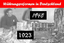 Wirft man einen blick in die deutsche vergangenheit, so wird deutlich, weshalb es nicht nur sinnvoll, sondern notwendig ist die inflation zu kontrollieren. Wahrungsreform 1923 Und 1948 Ursachen Folgen