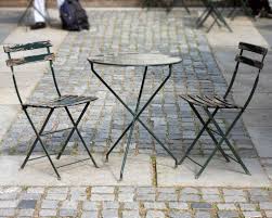 Vintage Bryant Park Bistro Set Bistro Set Outdoor Patio Decor Outdoor Patio Set
