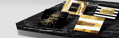 Cmyk colour file in pdf, png, jpg. Gold Foil Business Cards Foil Business Card Printing Joinprint Uk