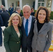 It was an honor to share a special moment with Charlie Kirk's parents at the White House today. The loss they have endured is unimaginable. Charlie's legacy will never be forgotten, and