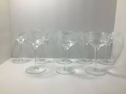From patterned glasses to sparkling crystal stemware selections are waiting to highlight the mood bohemia crystal etched and colored crystal wine glasses set of 6 8 5 ounces multicolor. 8 Vintage Champagne Martini Wine Sherbet And 50 Similar Items