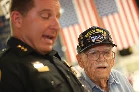 Photo: Surprise birthday party for Veteran turning 97