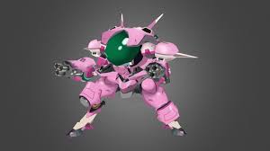 D Va S Meka Unit From Overwatch Texture Is 1024x1024 Lt Br Gt Opacity Map Would Also Make The Windshield Semi Transparent But Doe Overwatch Texture Opacity