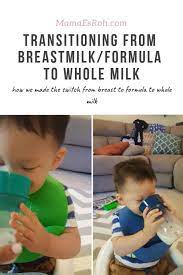 Transitioning From Breastmilk Or Formula To Whole Milk Mamaesroh