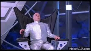Spinning chair pikachu refers to a short clip of the pikachu model from super smash brothers 64 a gif of pikachu spinning was added to tenor1 the same day by jaackbs (shown below). Austin Powers 2 The Spy Who Shagged Me Dr Evil Rotating Chair On Make A Gif