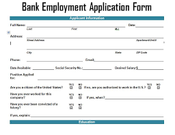 But many companies also request that a candidate complete a job application and submit it along with a resume. Bank Employment Application Form Template Project Management Templates And Certification Employment Application Job Application Form Job Application