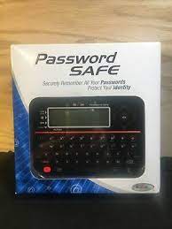 How to reset the vault password. Reczone Password Safe New Model 595 Backlit Lcd Built In Memory Storage Ebay