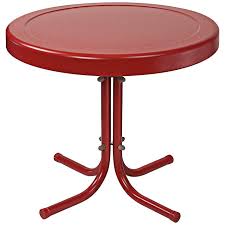 Maybe you would like to learn more about one of these? Griffith Coral Red Powdercoat Round Outdoor Side Table 7j727 Lamps Plus