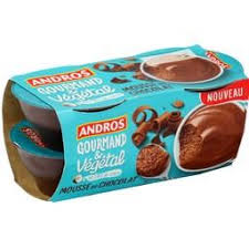 Gourmand Vegetal Mousse Au Chocolat Lait De Coco Andros Intermarche