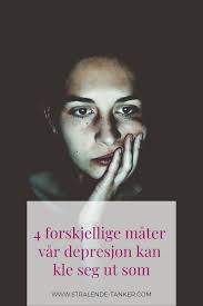 For å hjelpe seg selv ut av depresjon, er det viktig at man klarer å holde flere tanker i hodet på en gang. 4 Forskjellige Mater Var Depresjon Kan Kle Seg Ut Som Stralende Tanker