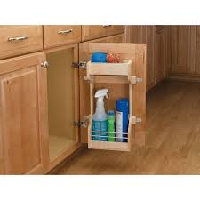 sink base door storage organizer for 30