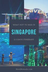 What To Do In Singapore A 3 Day Singapore Itinerary Updated 2020 Nerd Nomads Singapore Itinerary Singapore Vacation Singapore Attractions